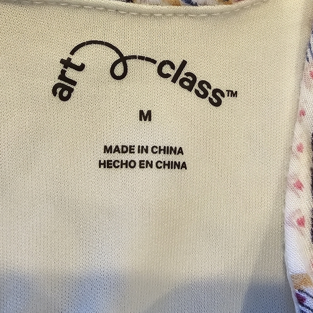 6/$20 Art Class Absract Print Sleeveless Romper Size M (Girl) - Picture 2 of 4